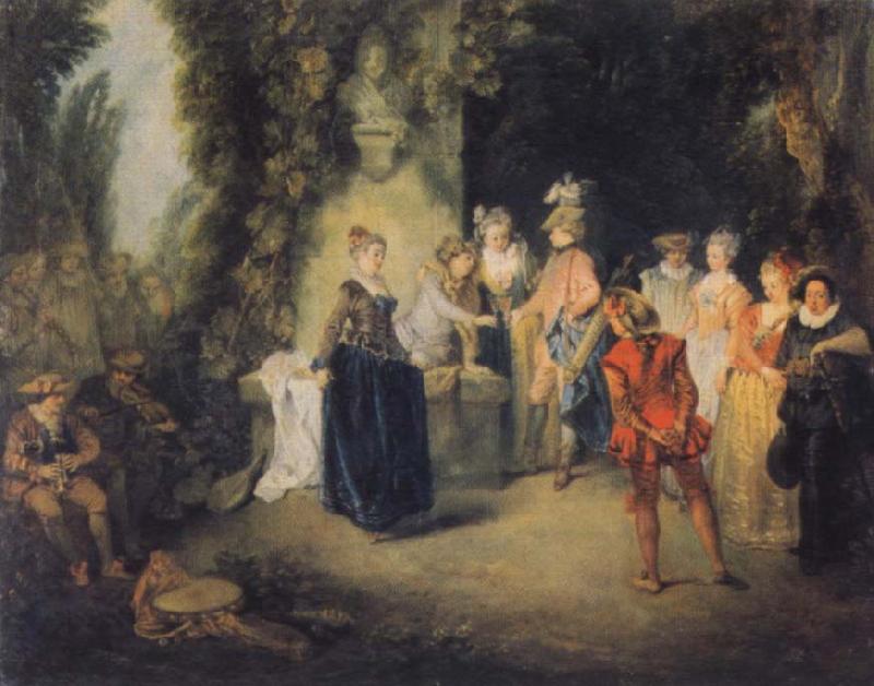 Jean-Antoine Watteau Museum national the Franzosische Komodie